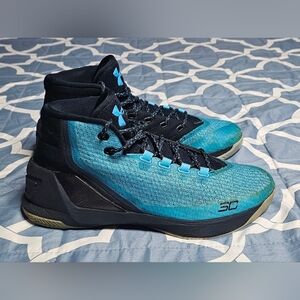 Under armour Curry 3 High Blue Sz 12
